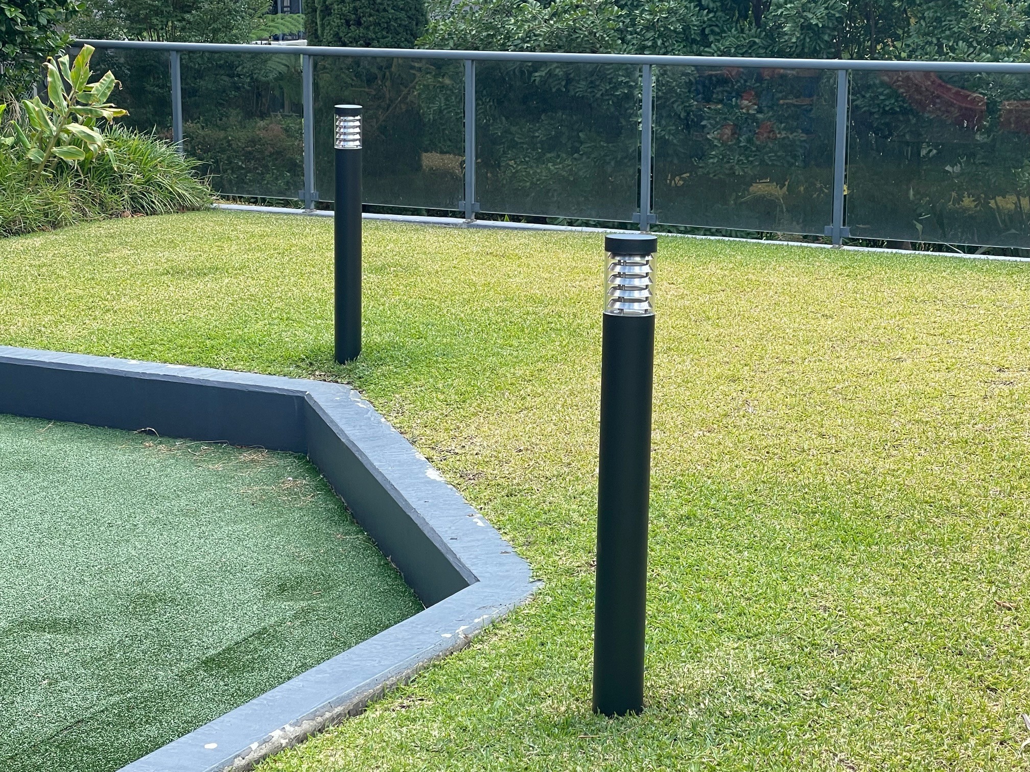 Outdoor pole and area lighting installation